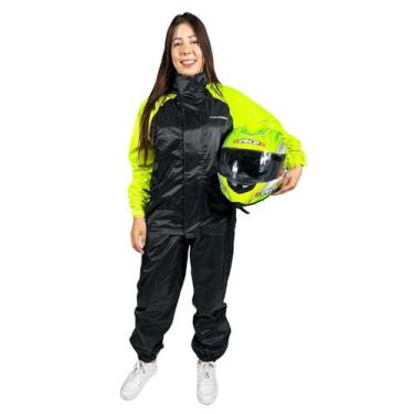 Imagem de Capa De Chuva Para Motoqueiro Spencer, Verde, XG