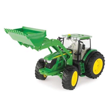 Imagem de Trator John Deere 6210R 1:16 com Carregador Frontal Ertl