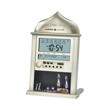 Imagem de Relógio De Parede Islâmico Digital Com Alarme, Calendário E Azan, Pres