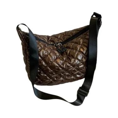 Imagem de Bolsa Transversal De Ombro Acolchoada De Nylon De Grande Capacidade Pa