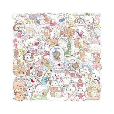 Imagem de Adesivos De Gato MIKKO Fofos, 63 Peças Para Decoração DIY De Cadernos 