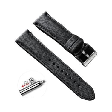 Imagem de Pulseiras De Relógio Unissex De Nylon Impermeável Com Liberação Rápida