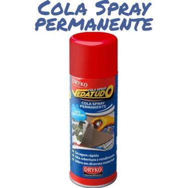 Imagem de Cola Spray Permanente Dryko 400ml e 100ml - Cola Spray P/ madeira, Tec