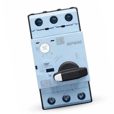 Imagem de Disjuntor Motor MPW40-3-D025 1,6-2,5A a 32-40 WEG Proteção Térmica Mag