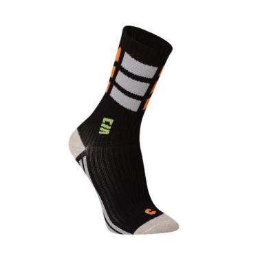 Imagem de Meias Cano Longo Poliamida Academia Corrida Treino Esportes - Cia Da M