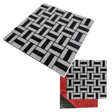 Imagem de Pastilha De Vidro Adesiva Para Parede Cozinha Banheiro Sala Decorativa