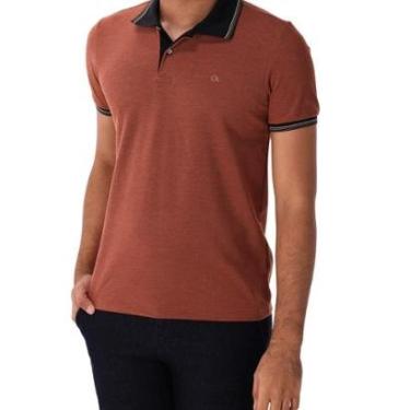 Imagem de Camisa Polo Casual Masculina Ogochi 007543030 Telha-Masculino