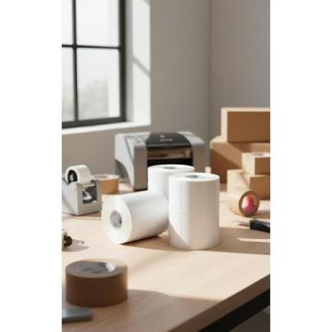 Imagem de Etiquetas 40x25mm 2 Colunas Couchê Adesiva - 1000 Unidades - Congratul