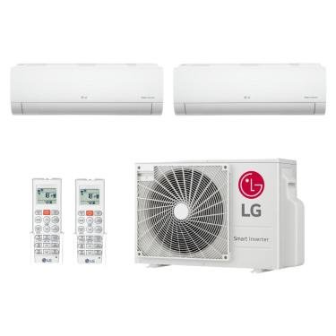 Imagem de Ar Condicionado Multi Split Inverter LG 30000 BTUs (7000+24000 HW) Quente/Frio Z4UW30GFB1.AWGZBR4 - 220V
