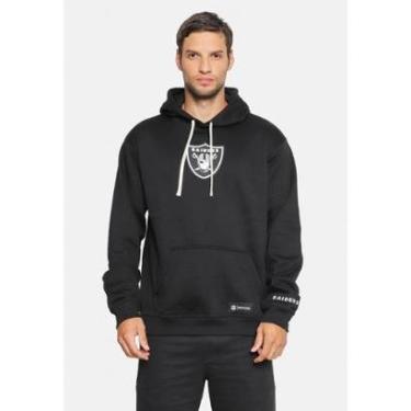 Imagem de Moletom NFL Canguru Raiders Masculino-Masculino
