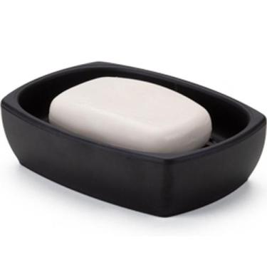 Imagem de Porta Sabonete Sabão Barra de Banheiro Lavabo Bancada Design Moderno P