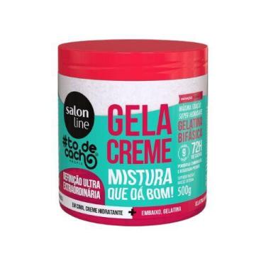 Imagem de Salon line gela creme mistura 500g maxima fixacao - TO DE CACHO