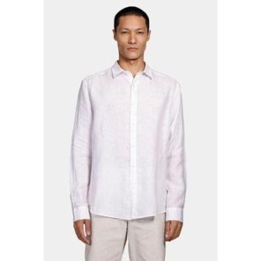 Imagem de Camisa Aramis Manga Longa Slim Linho Irlandês-Masculino