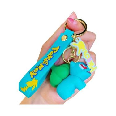 Imagem de Chaveiro Fofo De Pokémon Pikachu, Psyduck, Charmander E Squirtle Para 