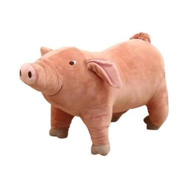 Imagem de Almofada De Sofá Para Pets Em Formato De Porco, Brinquedo De Pelúcia R