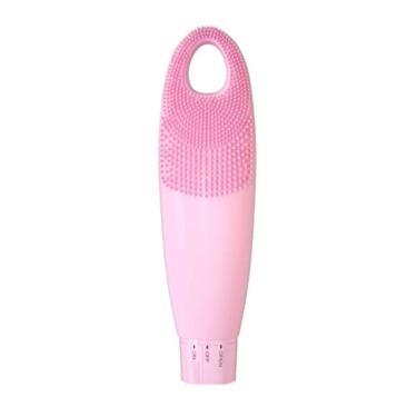 Imagem de Escova Limpeza Facial Massageador Anti-acne Esfoliante Beleza Rosa