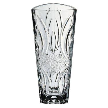 Imagem de VASO DECORATIVO ENFEITE PLANTA TRIANGULAR ECO CRYSTAL 23x10x10cm TRANSPARENTE