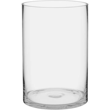 Imagem de VASO DECORATIVO ENFEITE PLANTA PLAIN VIDRO 30x20x20cm