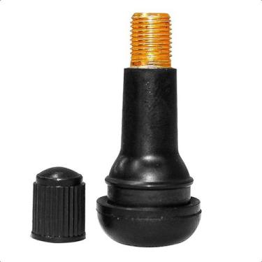 Imagem de Kit 25 Bicos Válvula Pneus Sem Câmara de Moto TR413 Aro 14 a 34 - ROTT