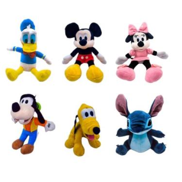 Imagem de Pelúcia Mickey e Amigos Sortida e Unitária Multikids - BR2201