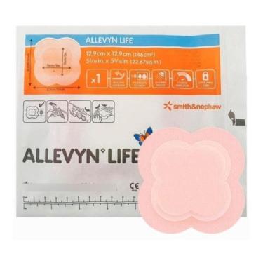 Imagem de Allevyn life 12,9cm x 12,9cm - smith & nephew - 66801068