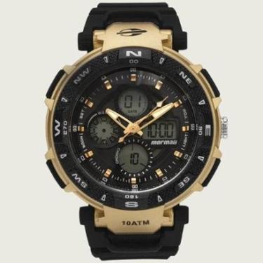 Imagem de Relógio Mormaii Action Masculino Dourado MO0540B/8P-Masculino