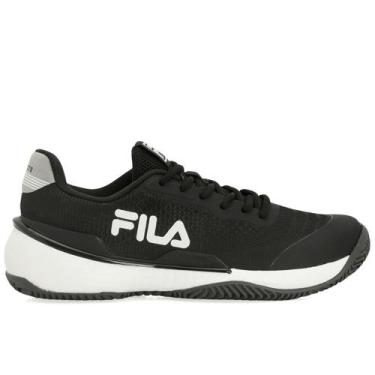 Imagem de Tênis Fila Invicto Clay - Saibro - Preto e Branco, 34
