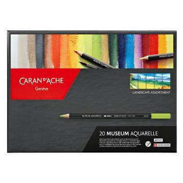 Imagem de Lápis de Cor Aquarelável Museum Caran D'ache com 20 Cores - CARANDACHE