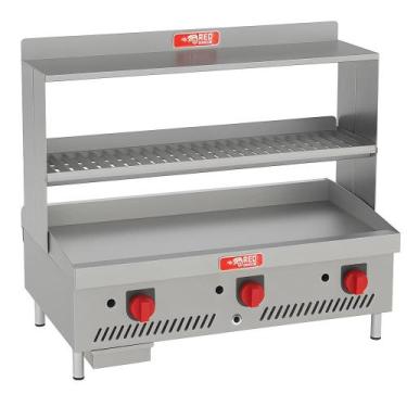 Imagem de Chapa Gas Glp Chexp-915 Suporte Hamburguer Red Chameleon