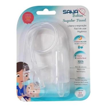 Imagem de Sugador Nasal Infantil Completo Fácil de Usar e Higiênico - 7898952193
