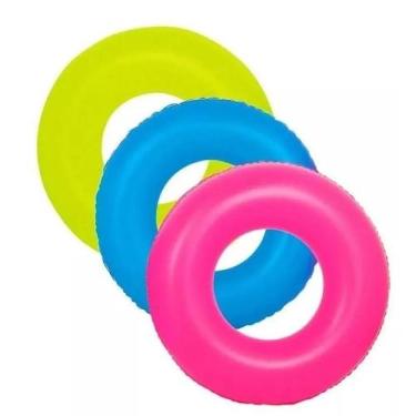 Imagem de Boia Redonda Grande 83cm Inflavel Colorida Unisex Neon - Art Summer, V