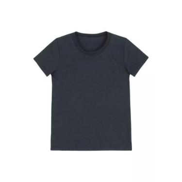 Imagem de Blusa Feminina Básica Manga Curta - G - Hering