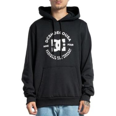 Imagem de Moletom DC Shoes Canguru DC Star Pilot WT23 Masculino Preto, Preto, P