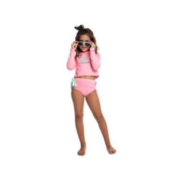 Imagem de Biquini Infantil Menina By Gus Lycra Ref 6714 Tamanho:10Cor:Rosa-chicl