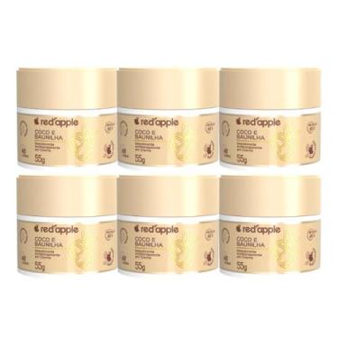 Imagem de Kit 6 Desodorante Em Creme Coco e Baunilha 55G - Red Apple