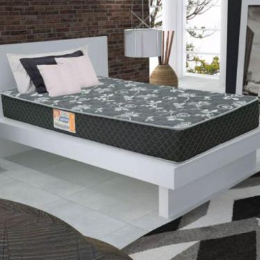 Imagem de Colchão Solteiro de Espuma D33 Gazin Dunas 78x188 Double Face, Preto