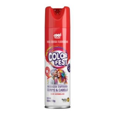 Imagem de Tinta Colorida Spray Color Fest 150ml Vermelho