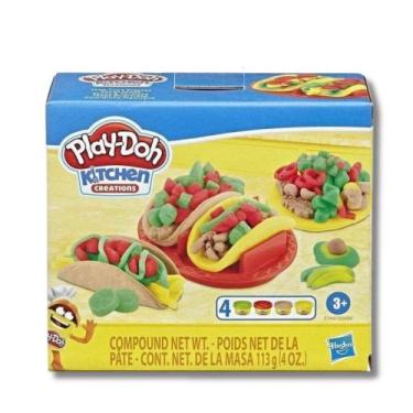 Imagem de Massinha play doh comidas favoritas comida mexicana (e6686) - hasbro