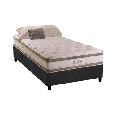 Imagem de Cama Box CRC Solteiro +Colchão Molas Master Pocket Big Class Herval 88