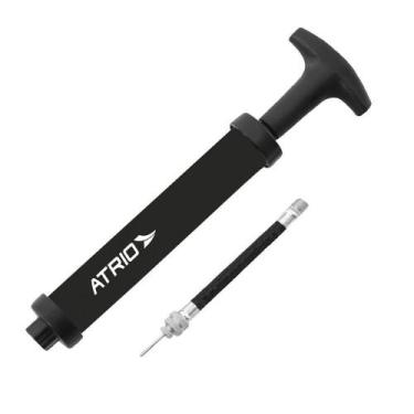 Imagem de Bomba de Ar para Bolas ES406 com Extensor Flexível Preta Atrio