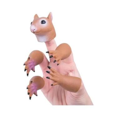 Imagem de Fantoches De Dedo Para Bebês, Mini Animais Educacionais, Bonecos De Bo