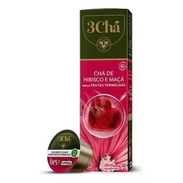 Imagem de Chá Em Cápsula Hibisco e Maça 3 Corações