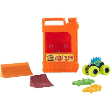 Imagem de Hot Wheels Monster Trucks Pista Stunt Motosaurus - Mattel