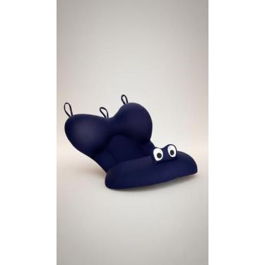Imagem de Almofada de Banho Infantil Azul Marinho - Congratulations Store