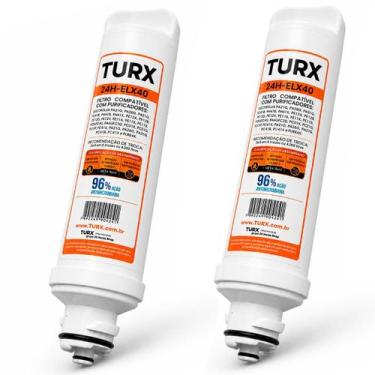 Imagem de Kit 2 Filtro Refil Compatível Electrolux PE11 PE12 PE15 PH41 PC41 PC01