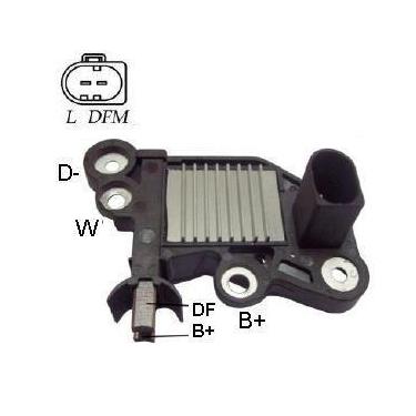 Imagem de Regulador De Voltagem Ikro Cod.ref. Bosch 0272220731 Fox polo gol golf