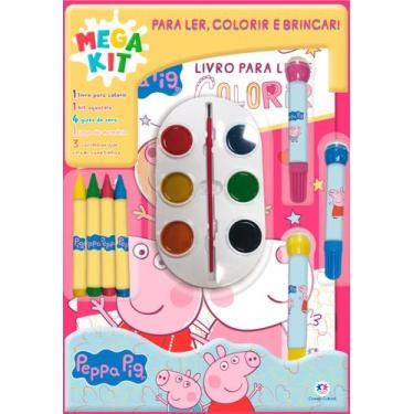 Imagem de Livro - Peppa Pig - Ler, Colorir e Brincar