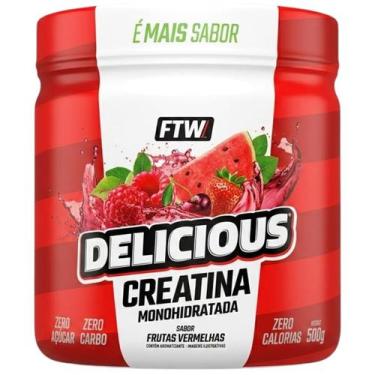 Imagem de Creatina Monohidratada 500g FTW - Sabor Frutas Vermelhas