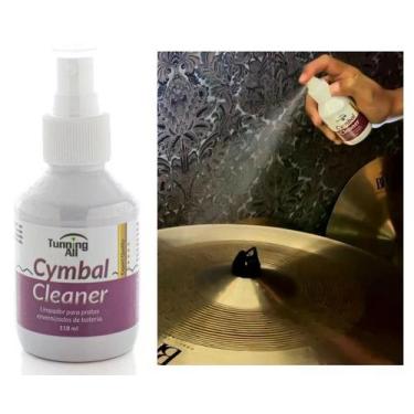 Imagem de Limpador de Pratos Tunning All Cymbal Cleaner Spray compatível com tod