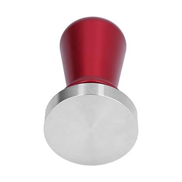 Imagem de Adulterador de café, martelo de aço inoxidável para pó de café para casa para cafeteria(vermelho)